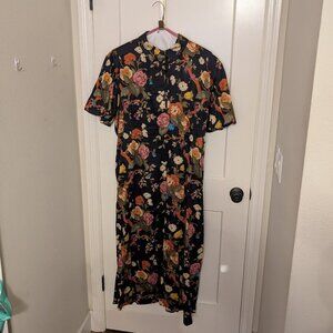 Tuckernuck Baroque Floral Delaney Dress - XXXL